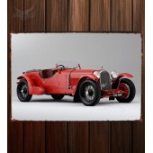 Металлическая табличка Alfa Romeo 8C 2300 Le Mans